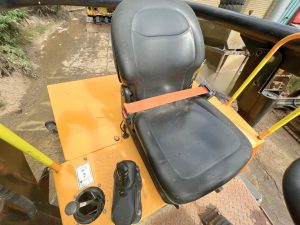 Seating in the cab of Dumper